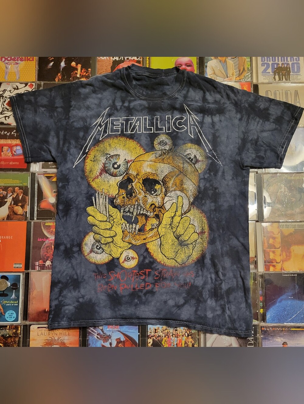Double Sided Tye Dye Metallica Tee